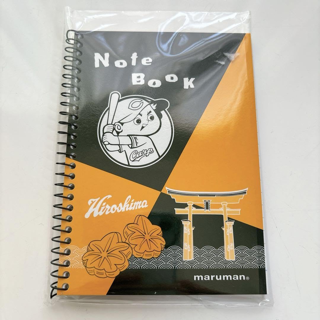 Amazon.co.jp: 広島カープ マルマンノートブック A6サイズ コラボ